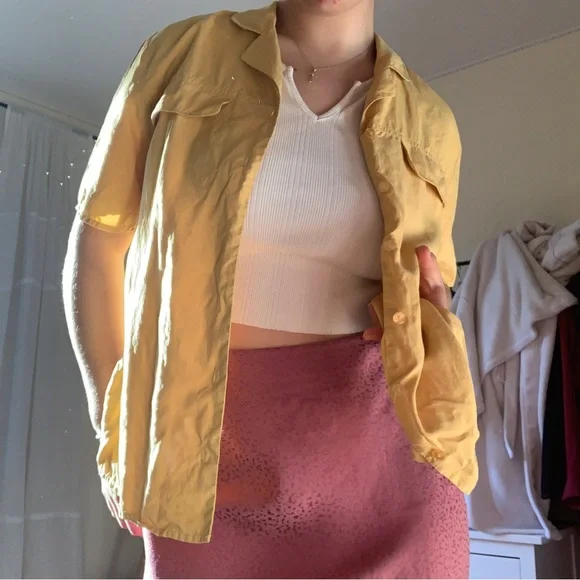 Silk Button Down - Picture 7 of 15